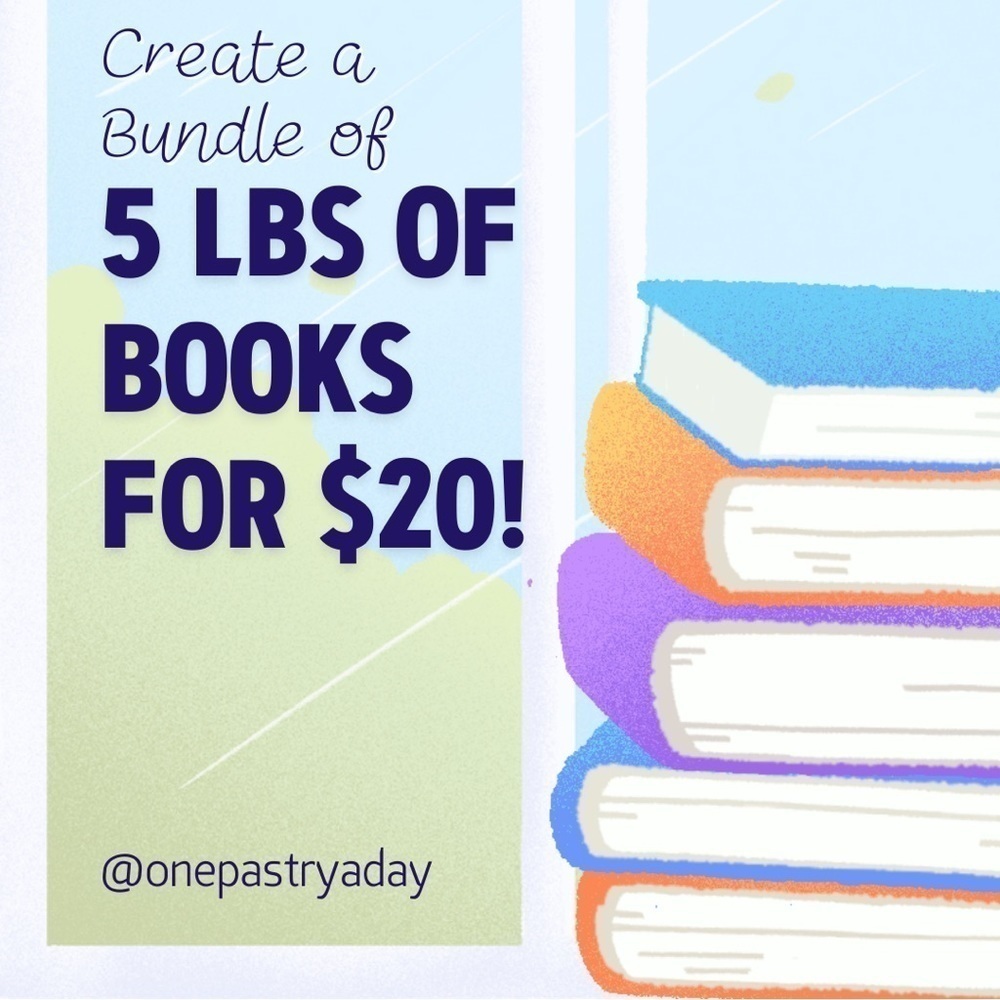 Book Bundle - Choose Any Books From My Closet Up to 5lbs for $20!